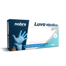 Luva Nitrílica p/ Procedimento não Cirúrgico P - M - G  Azul Luva Nitrílica p/ Procedimento não Cirúrgico P - M - G  Azul